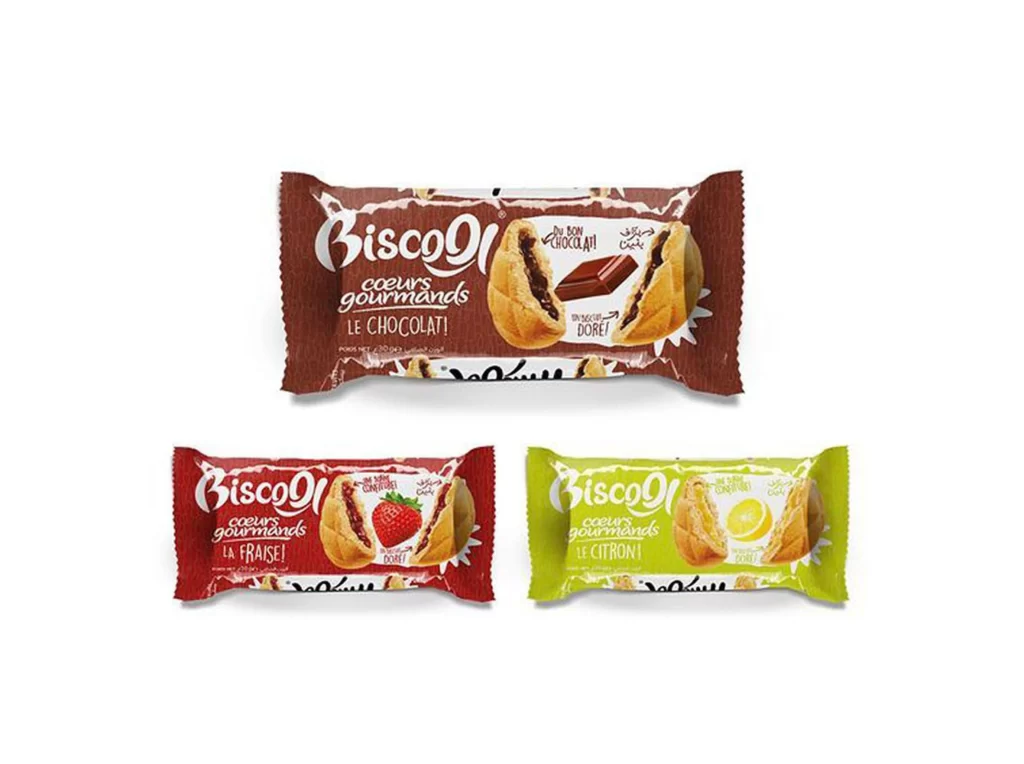 Biscuit Snack Colorful Vibrant Fruit Patterns