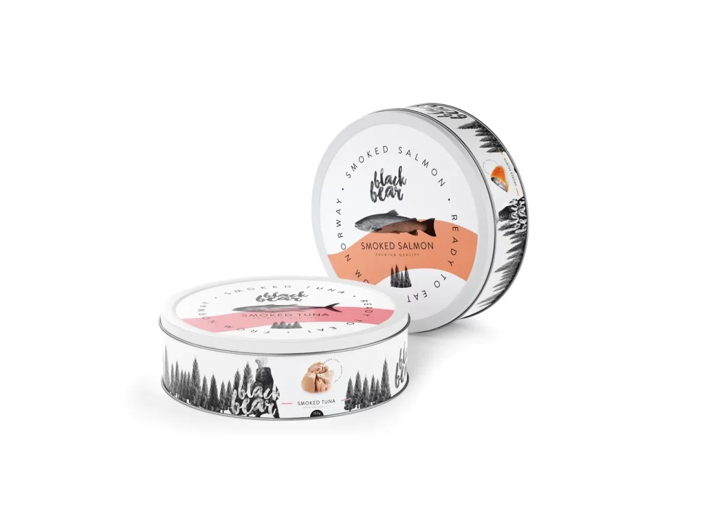 Black Bear Smoked Salmon Scandinavian Nature