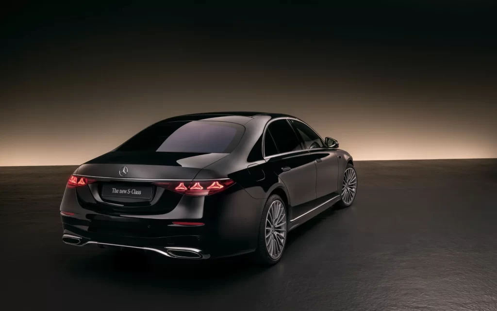 Black Mercedes-Benz S-Class Sedan