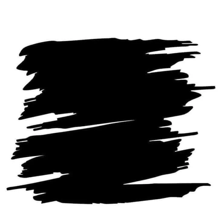 Black Scribbled Lines Abstract Pattern
