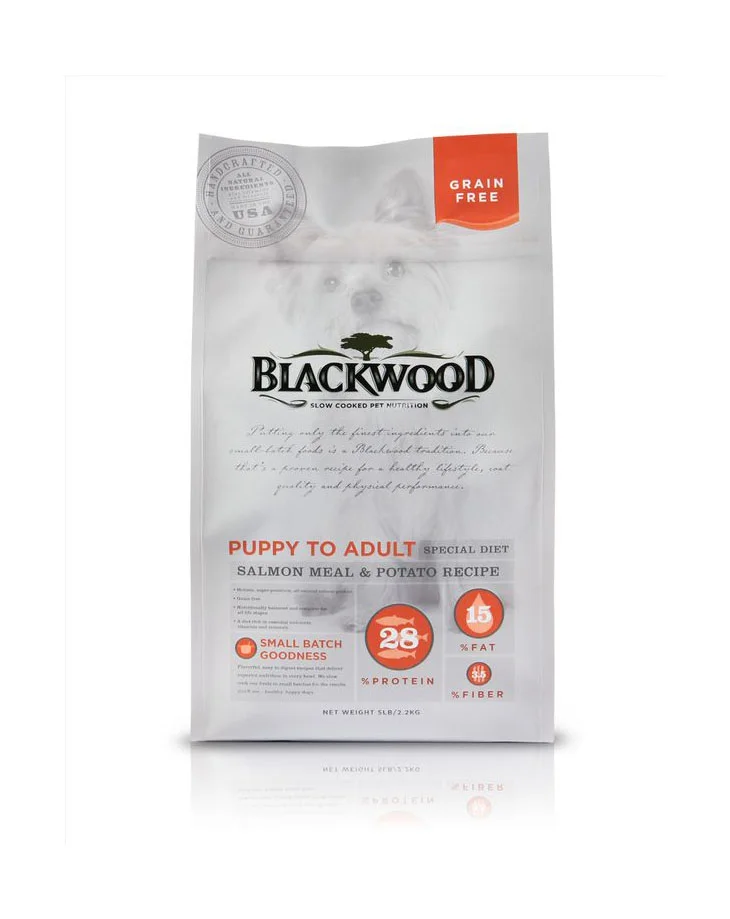 Blackwood Dog Food Salmon Meal Potato Recipe White Grain Free