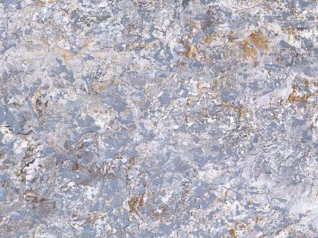 Blue Impasto Oil Painting Texture Bold gray Brushstrokes