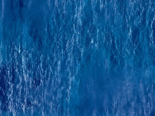 Blue Impasto Oil Painting Texture Bold neutral Brushstrokes