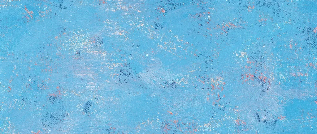Blue Oil Painting Texture Impasto Brushstrokes Wash