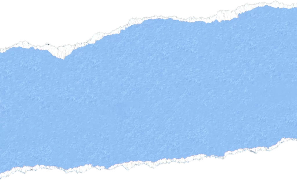 Blue Paper Texture Torn Edges