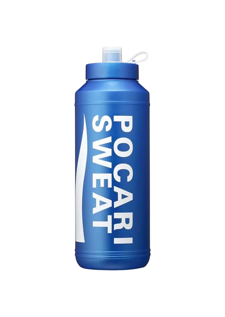 Blue Water Bottle Pocari Sweat