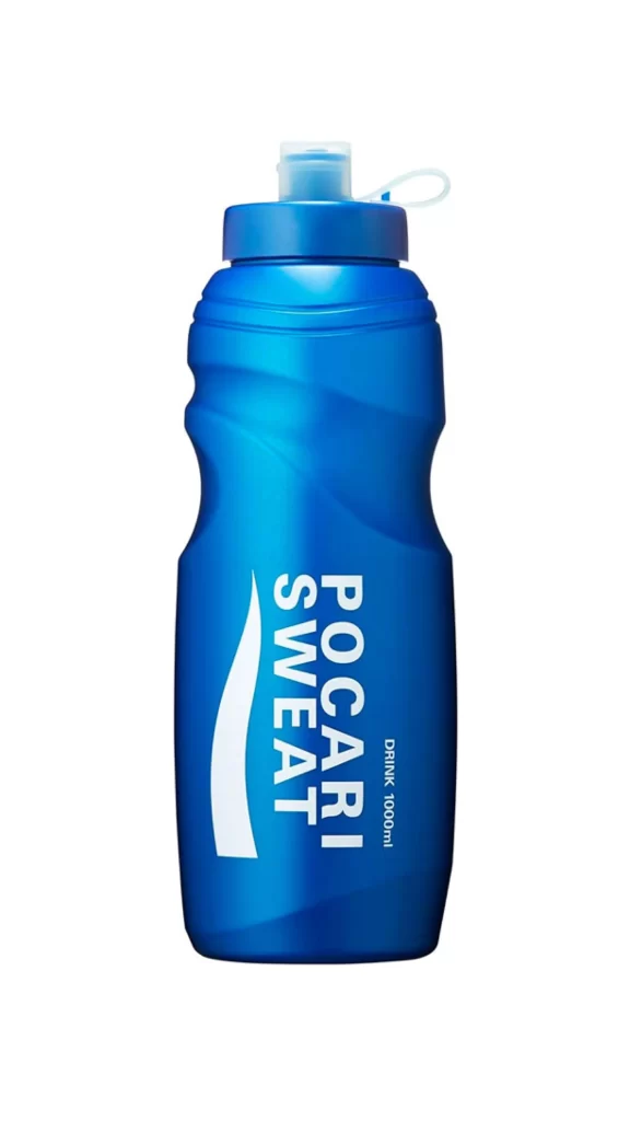 Blue Water Bottle Sports Drink