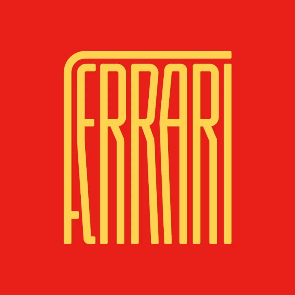 Bold Rounded Retro Yellow Solid Typography Design