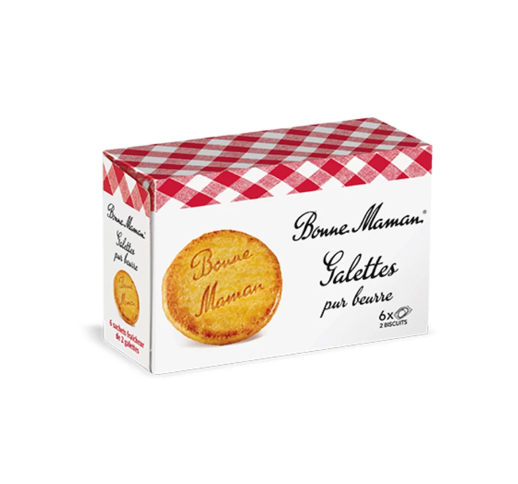 Bonnemaman Galettes Butter Red White Checkered