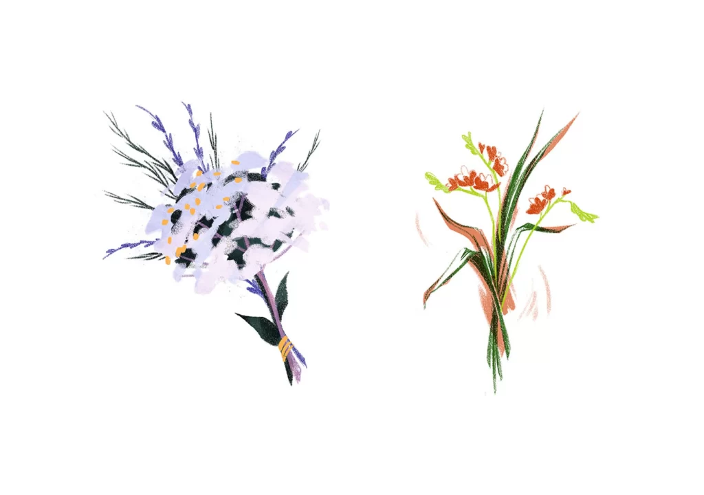 Bouquet Flowers Nature Art