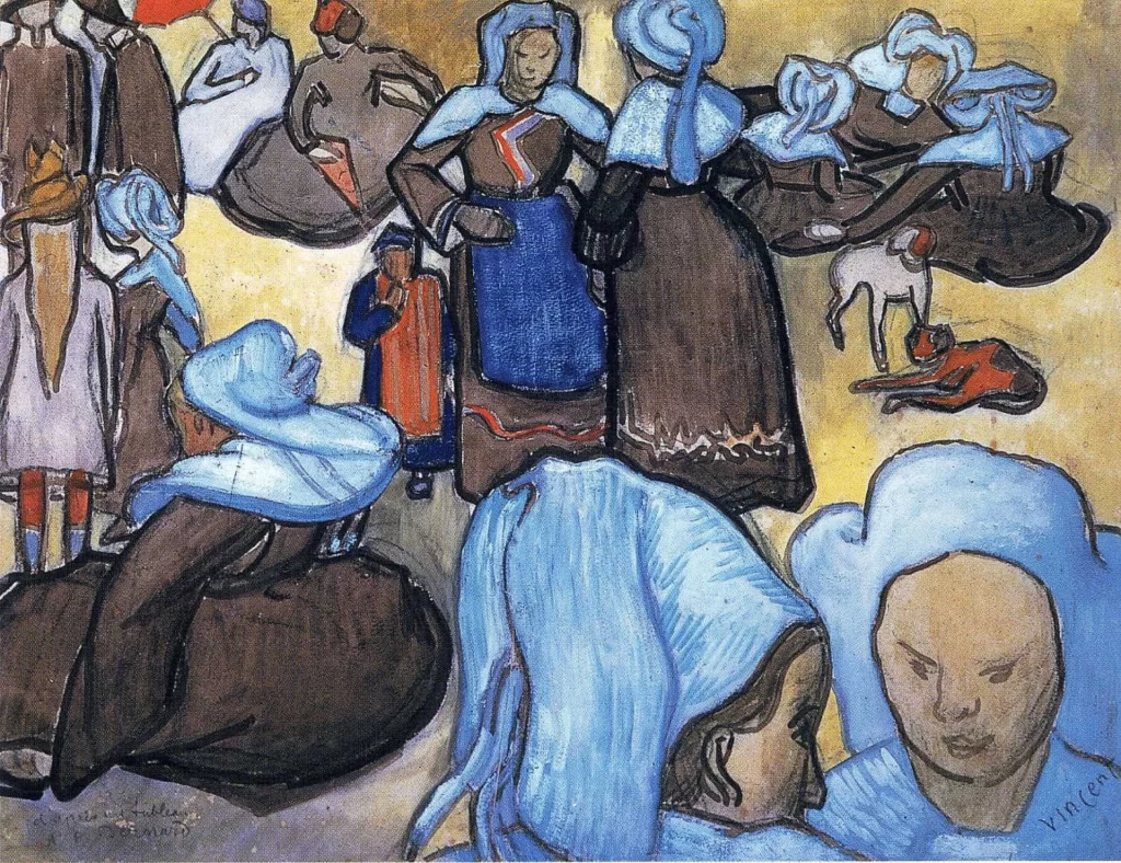 Breton Women Van Gogh