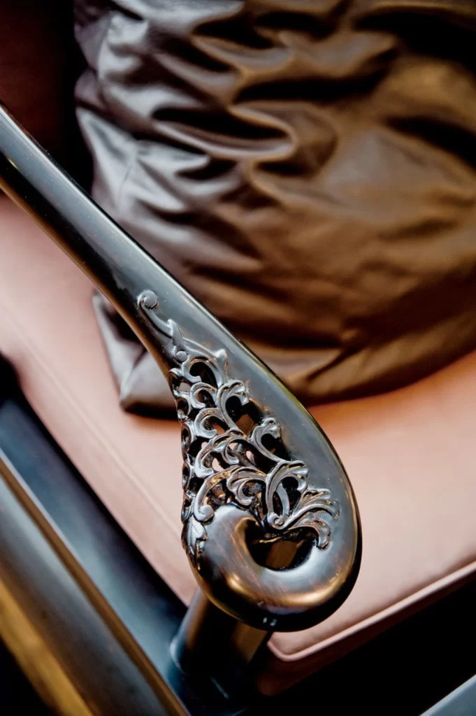 Bronze Ring Pull Handle Chinese Traditional Scroll Pattern