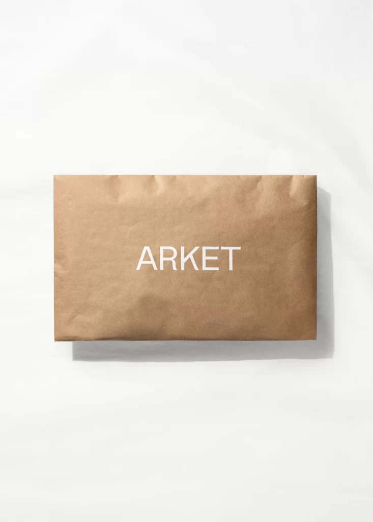 Brown Paper Bag Simple Clean Minimalist Branding