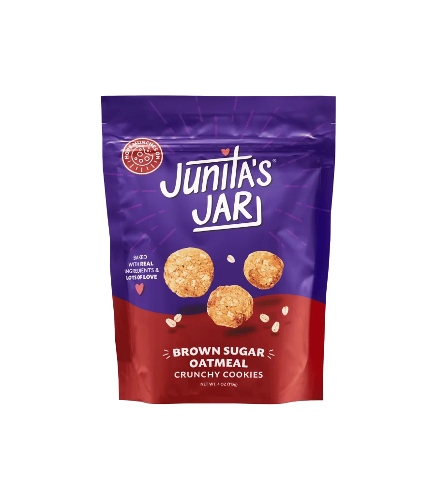 Brown Sugar Oatmeal Cookies Packaging
