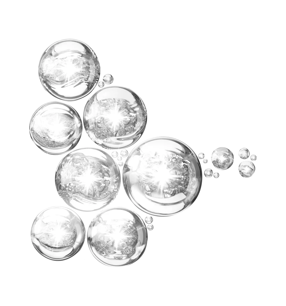 Bubbles Reflection Light Transparency Design