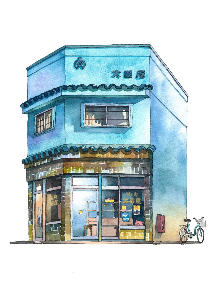 Building Storefront Bicycle Traditional Architecture Mateusz Urbanowicz