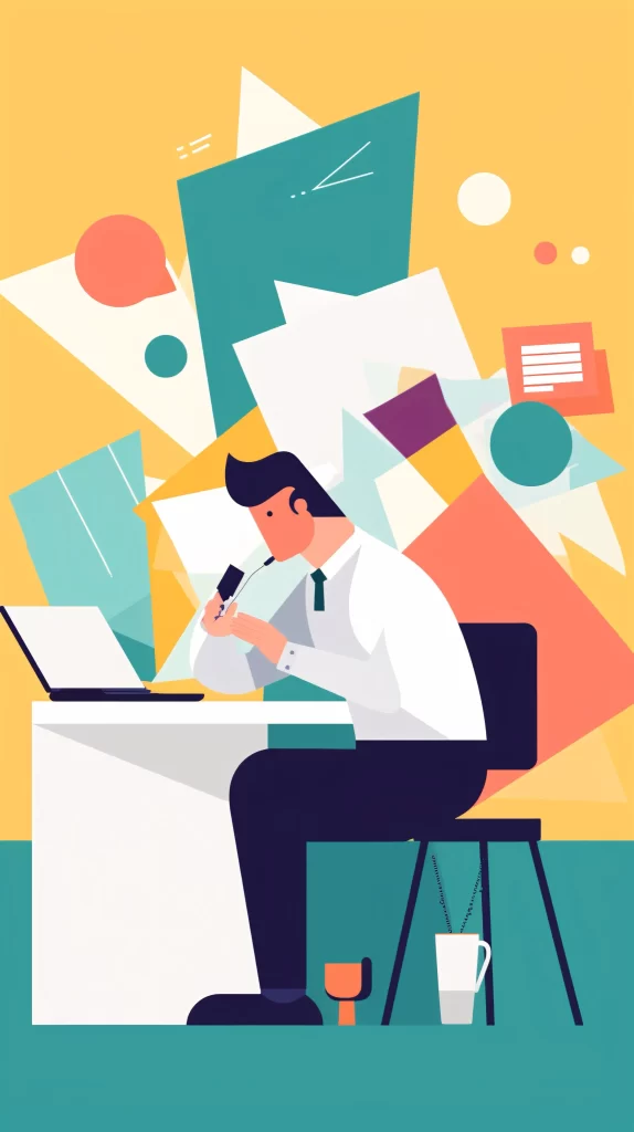 Businessman White Green Abstract Modern Digital