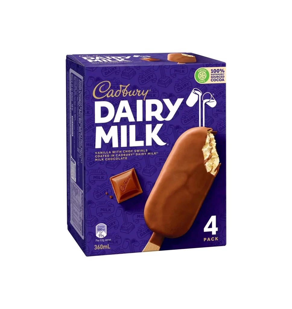 Cadbury Dairy Milk Ice Cream