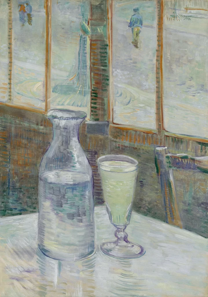 Cafe Table with Absinthe Van Gogh