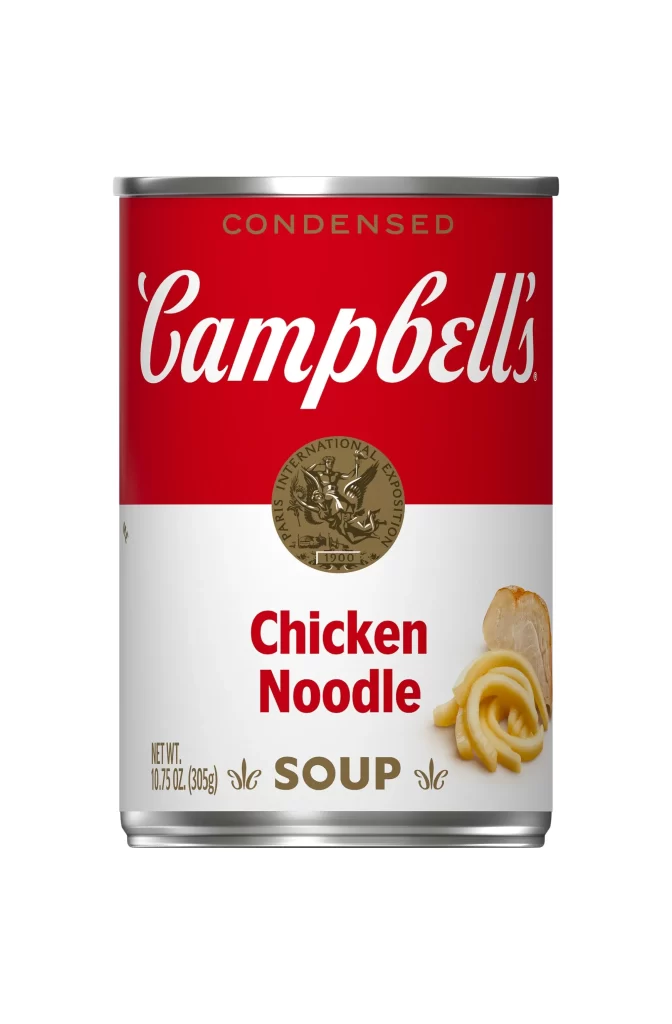 Campbells Chicken Noodle Soup Can