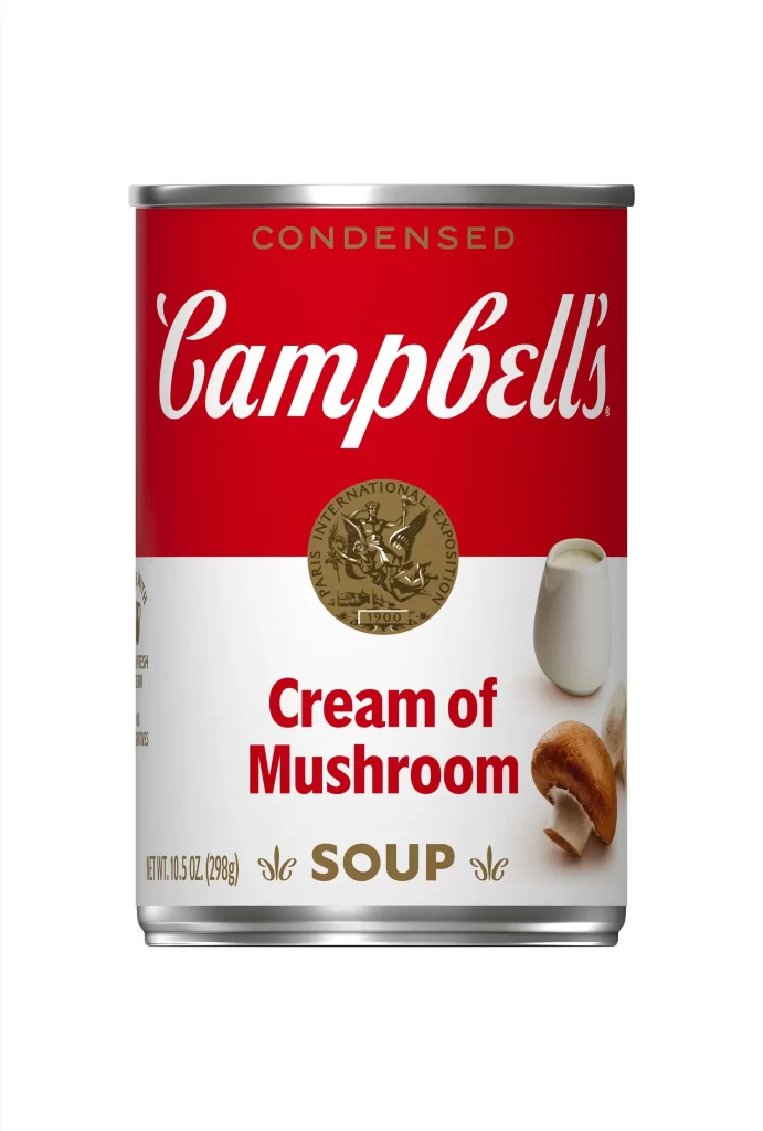 Campbells CreamOfMushroom Soup Can