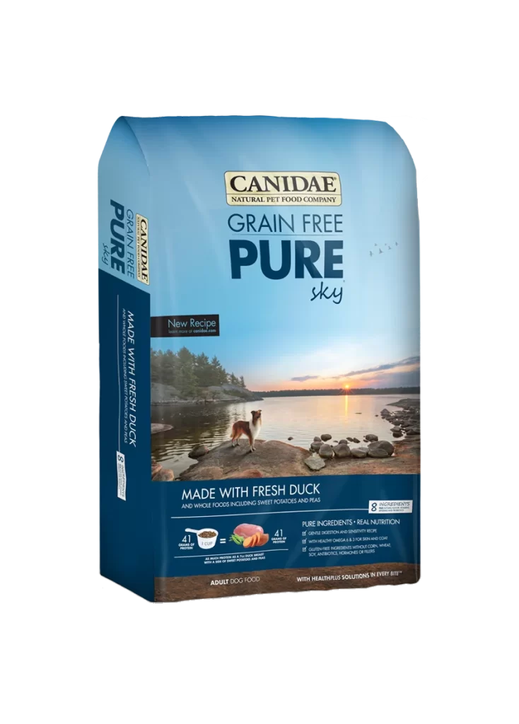Canidae Dog Food Duck Blue Bag Landscape