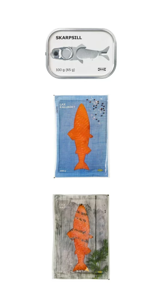 Canned Fish Salmon IKEA Scandinavian Design