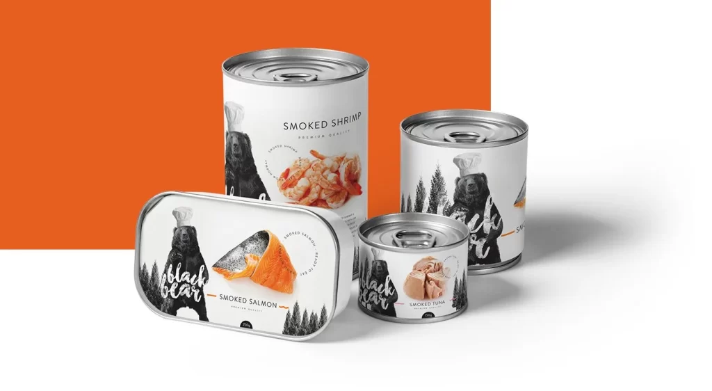 Canned Fish Smoked Salmon Shrimp Tuna Chef