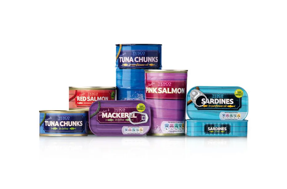 Canned Fish Tuna Salmon Sardines Mackerel