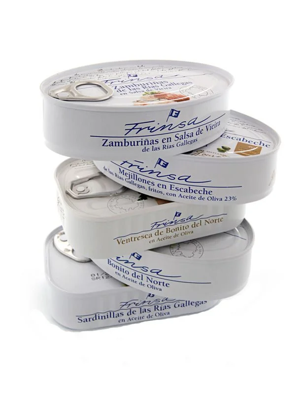Canned Fish Zamburinas Sardillas Bonito Frinsa
