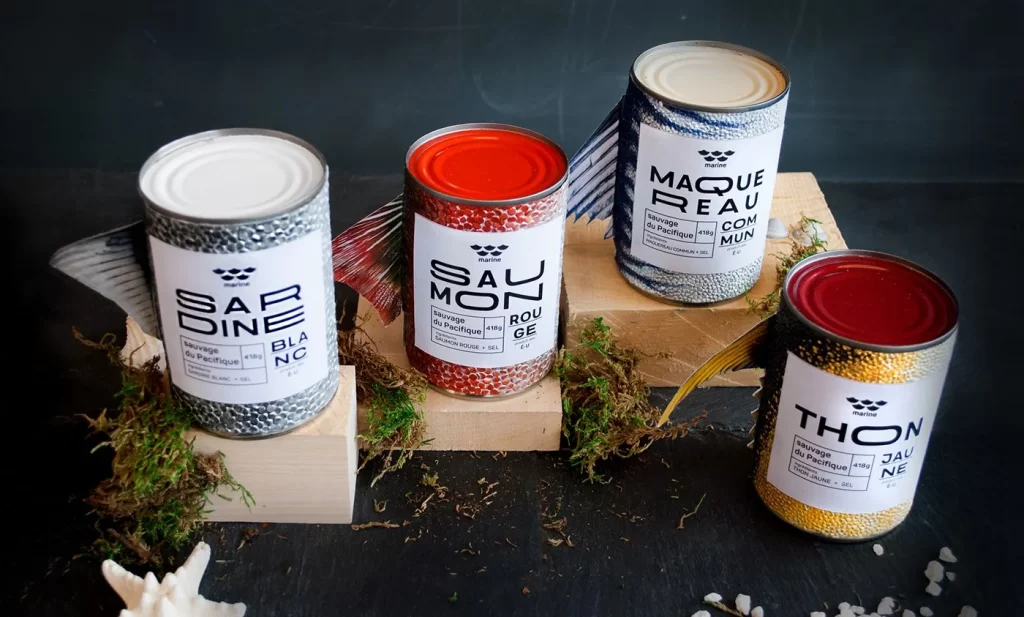 Canned Salmon Sardines Tuna Fish Packaging