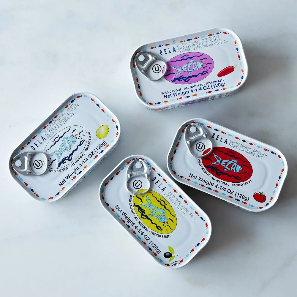 Canned Sardines Bela Colorful Fish Design