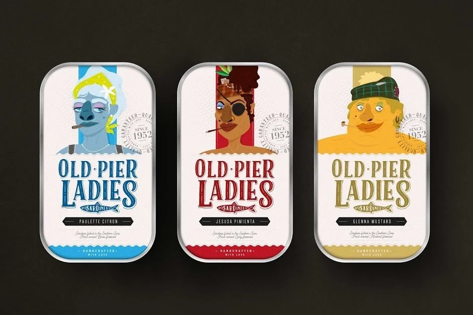 Canned Sardines Old Pier Ladies Handcrafted