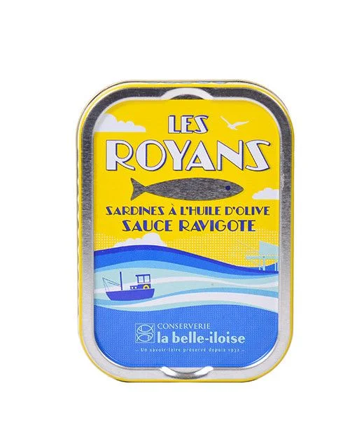 Canned Sardines Olive Oil Sauce Royans La Belle-Iloise