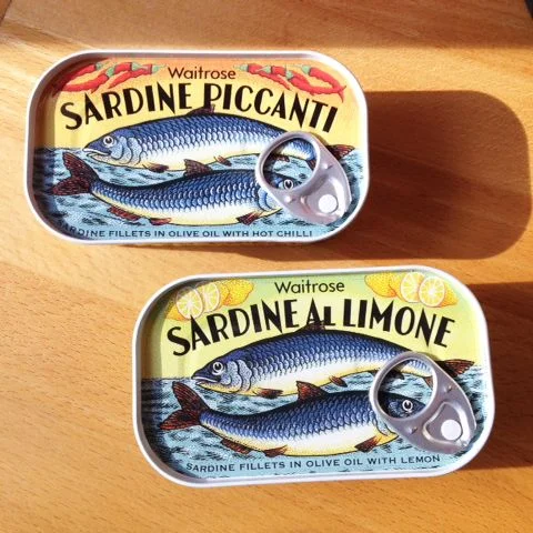 Canned Sardines Olive Oil Lemon Chilli