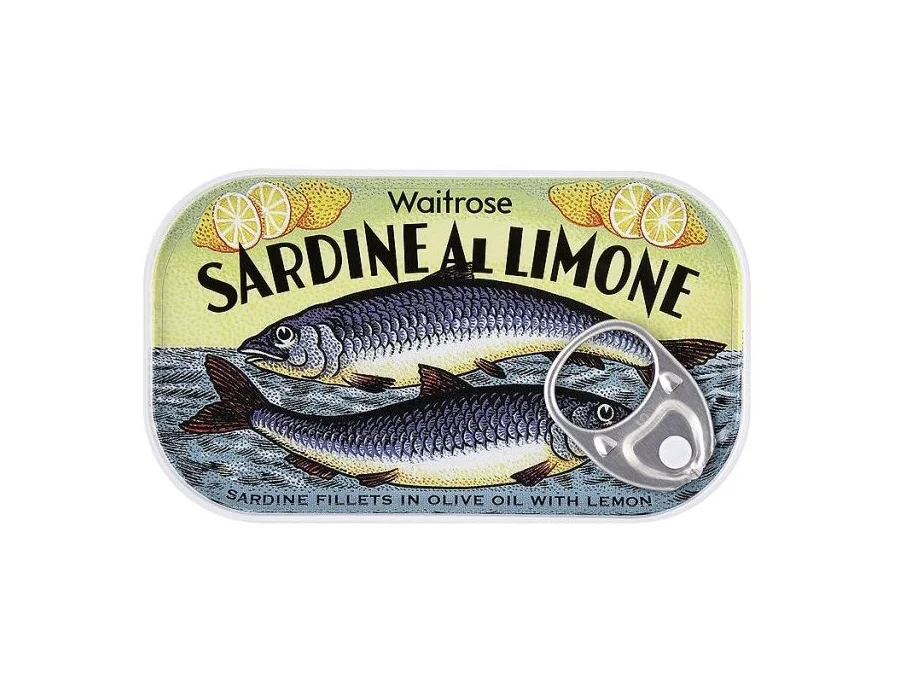 Canned Sardines Olive Oil Lemon Waitrose