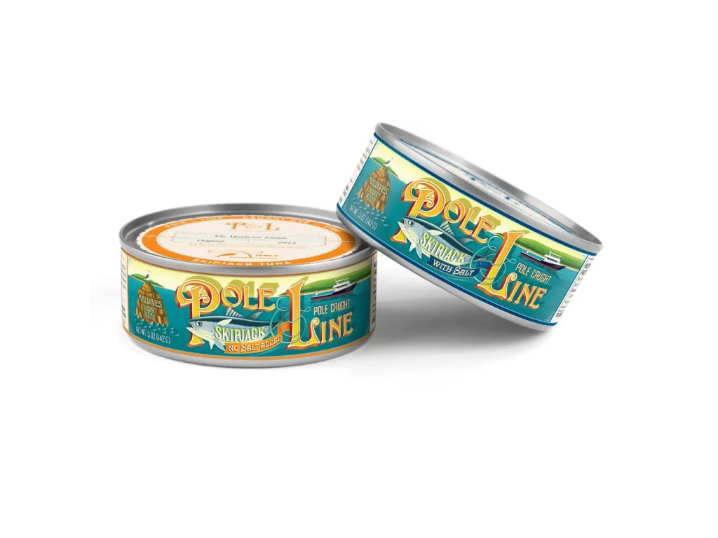Canned Skipjack Tuna Pole Line