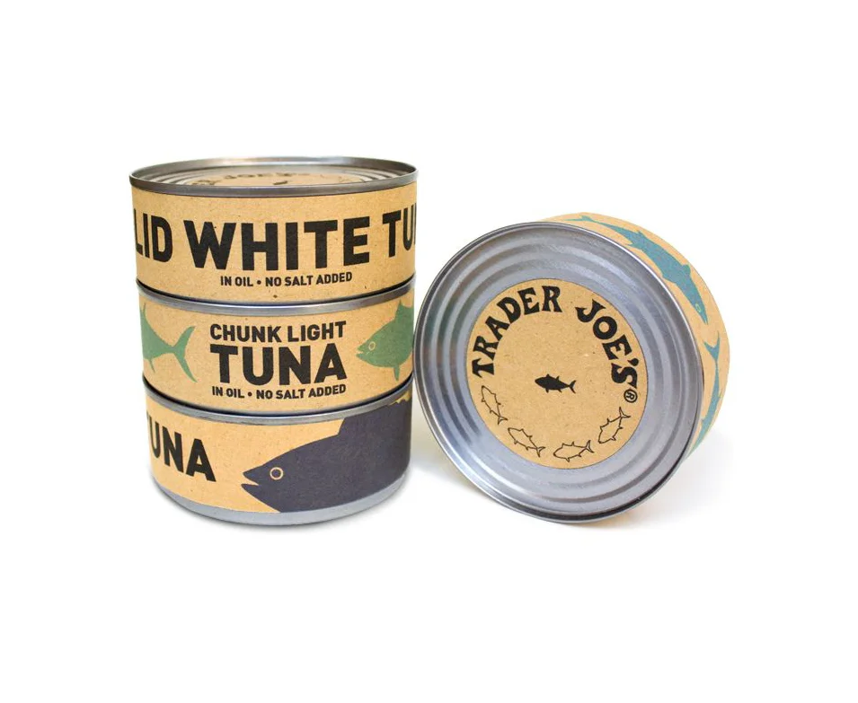 Canned Tuna Chunk Light Oil No Salt Added