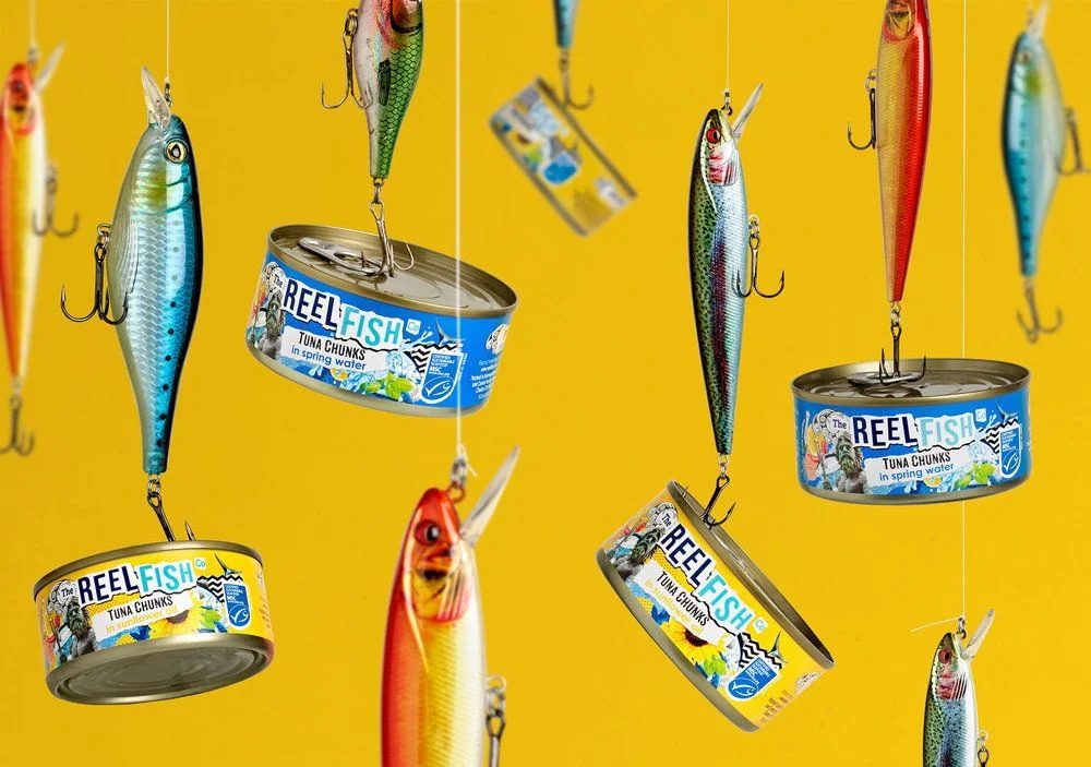 Canned Tuna Fish Lures Colorful Creative