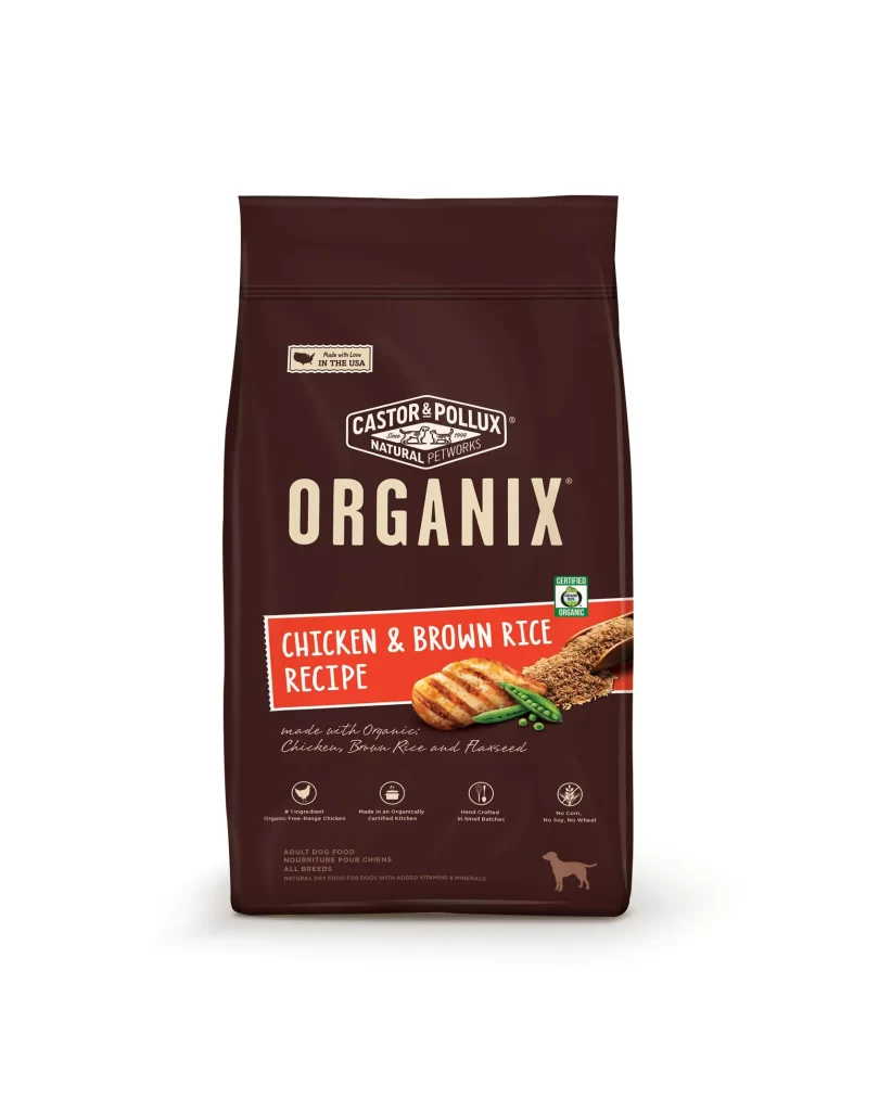 Castor Pollux Organix Chicken Brown Rice Recipe Brown Red White