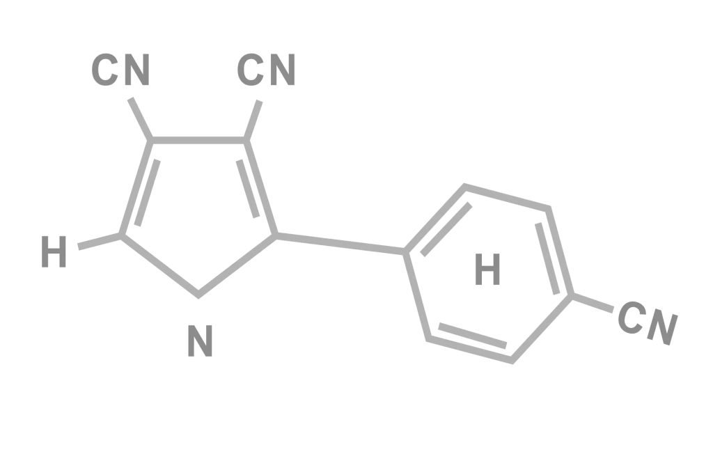 Chemical Structure Molecular Bonds Cyanide Groups