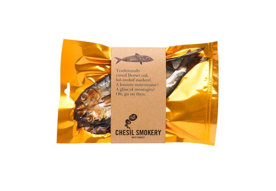 Chesil Smokery Hot-Smoked Mackerel Gold Fish