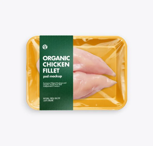 Chicken Fillet Organic Healthy Packaging