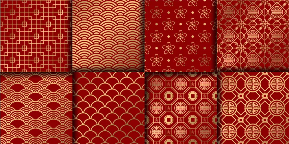 Chinese Traditional Auspicious Patterns Collection