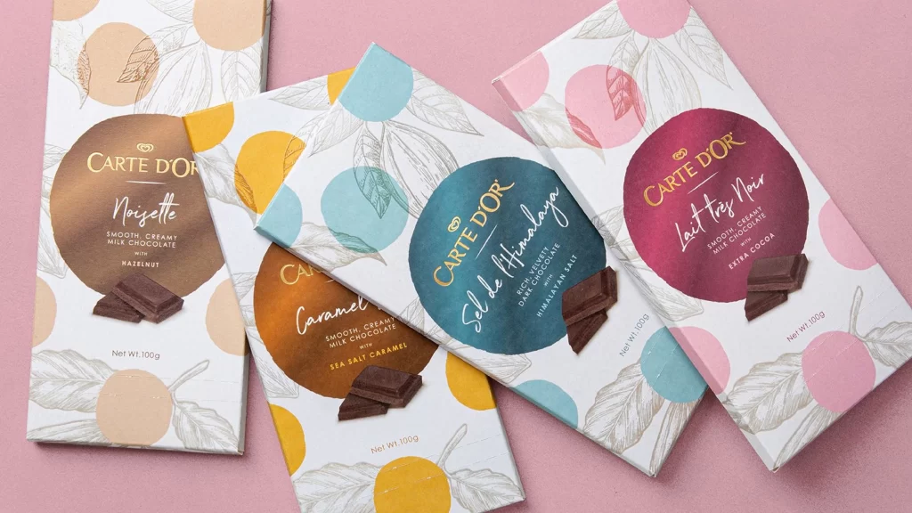 Chocolate Colorful Modern Floral