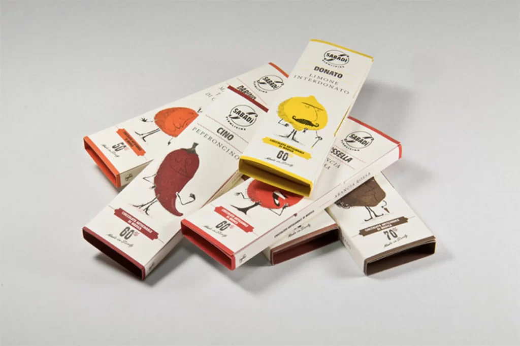 Chocolate Illustrative Colorful Playful Character