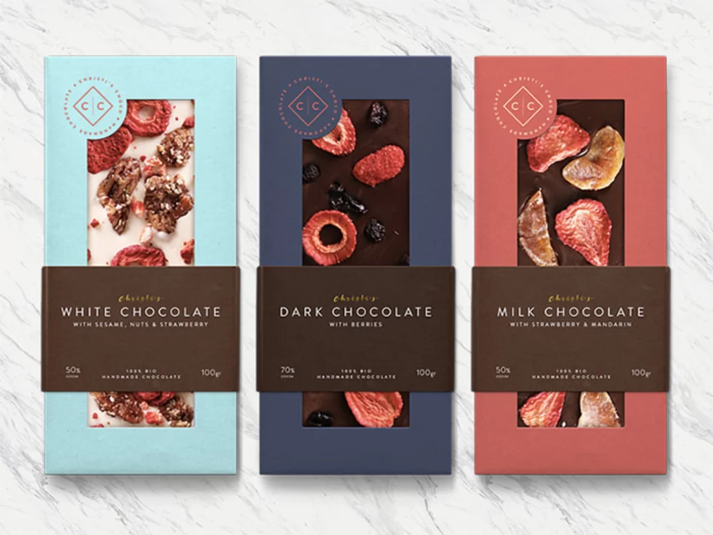 Chocolate Modern Colorful Fruit