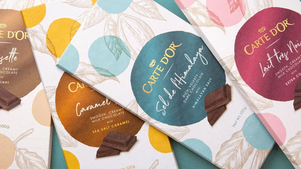 Chocolate Modern Pastel Circular Patterns