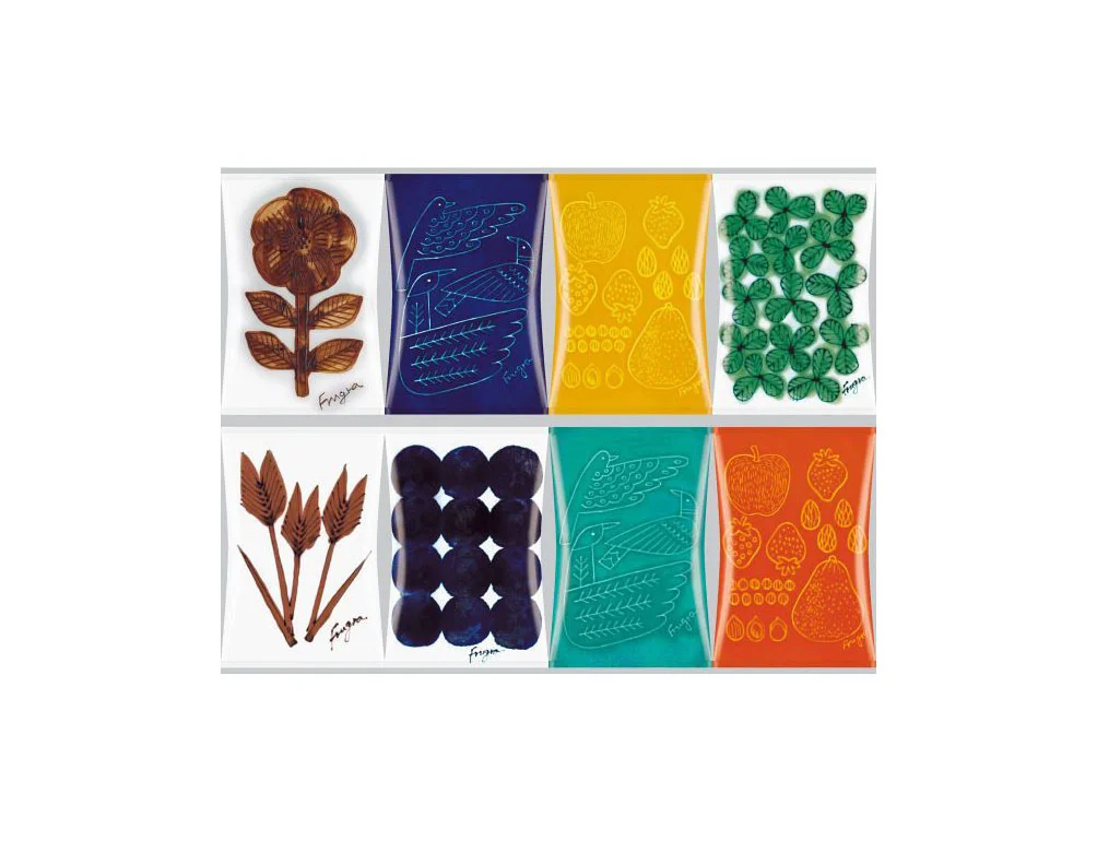 Chocolate Packaging Colorful Illustration Nature Minimalist Design