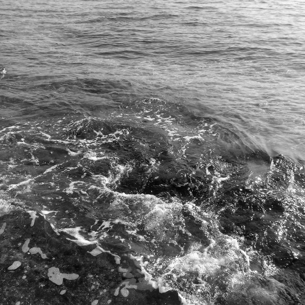 Choppy Water Ripples Foam Movement Nature